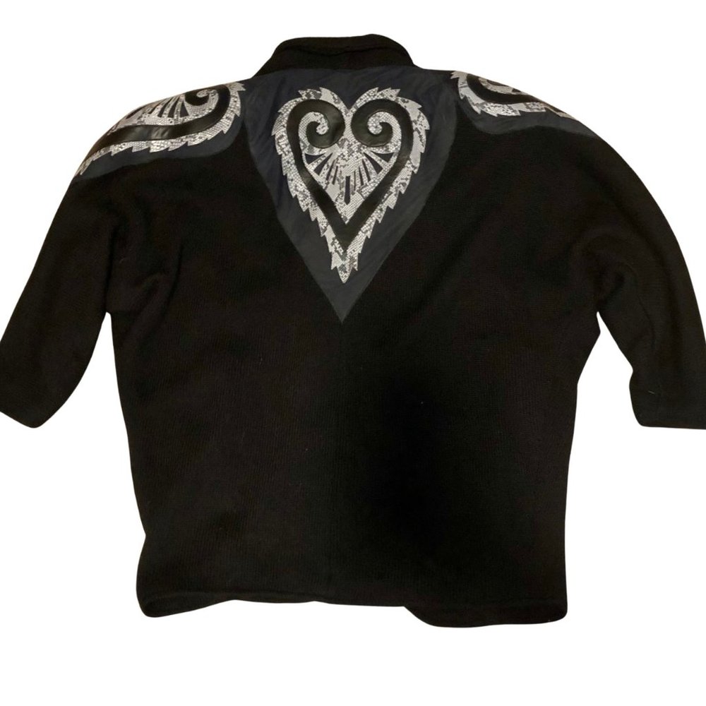 I B Diffusion Oversized Sweater Jacket Vintage Wo… - image 6